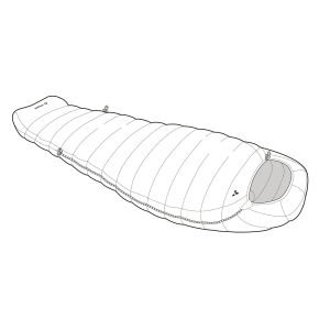 Vaude Rotstein 1250 -47 Kaz Tüyü Uyku Tulumu 15934