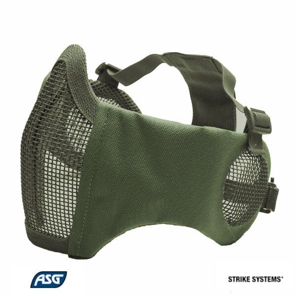 Asg Airsoft Kulak Korumalı Haki Ağız Maskesi