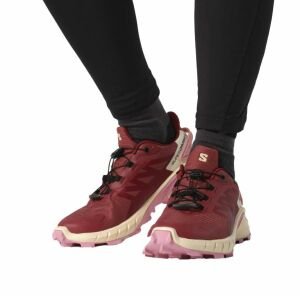 Salomon Supercross 4 Gore-Tex Kadın Patika Koşu Ayakkabısı - Kiremit