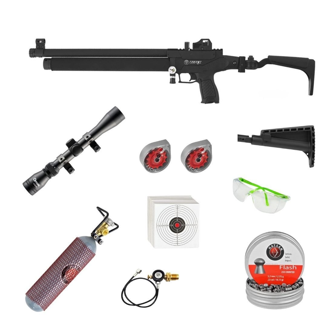 Hatsan Repex Tactical 5.5mm Yarı Otomatik PCP Havalı Tüfek