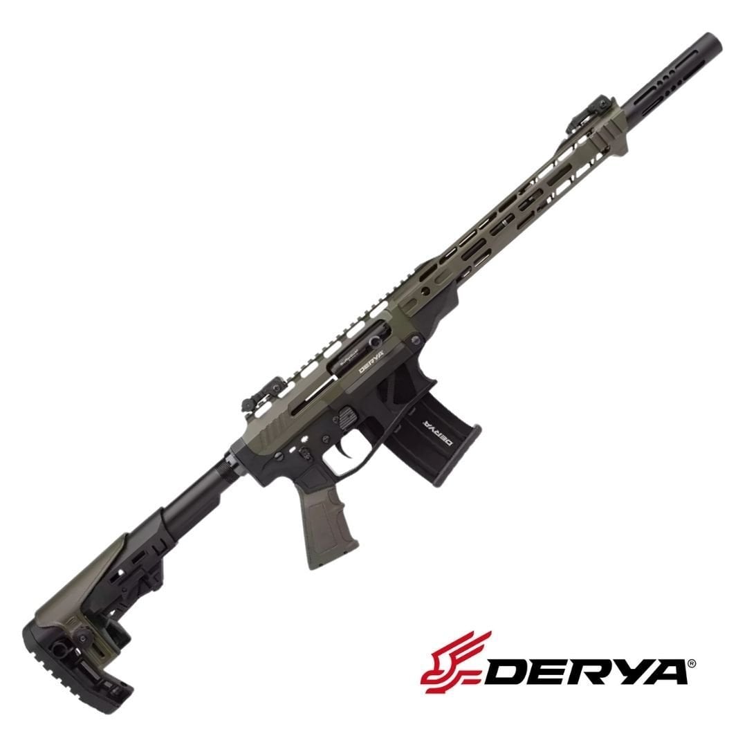 Derya MK-20 ES-203S Haki Siyah 20 Kalibre Şarjörlü Av Tüfeği