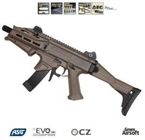 Asg Cz Scorpion Evo 3 A1 Atek Airsoft Tüfek Kampanyalı Set - Tan Dual Tone (90002)