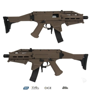 Asg Cz Scorpion Evo 3 A1 Atek Airsoft Tüfek Kampanyalı Set - Tan Dual Tone (90002)
