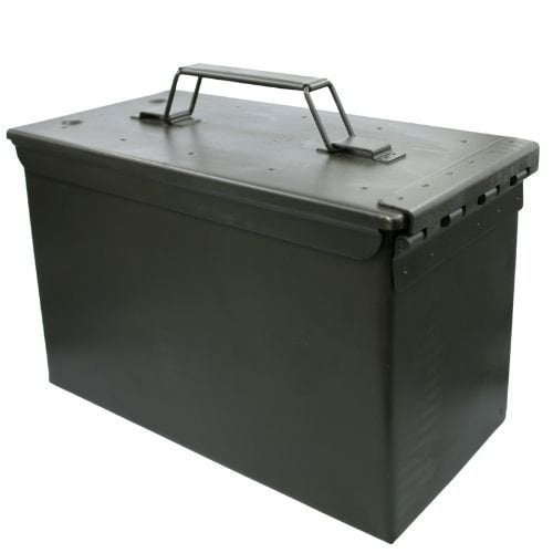 Metal Mühimmat Çantası - Yeşil