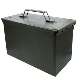 Metal Mühimmat Çantası - Yeşil