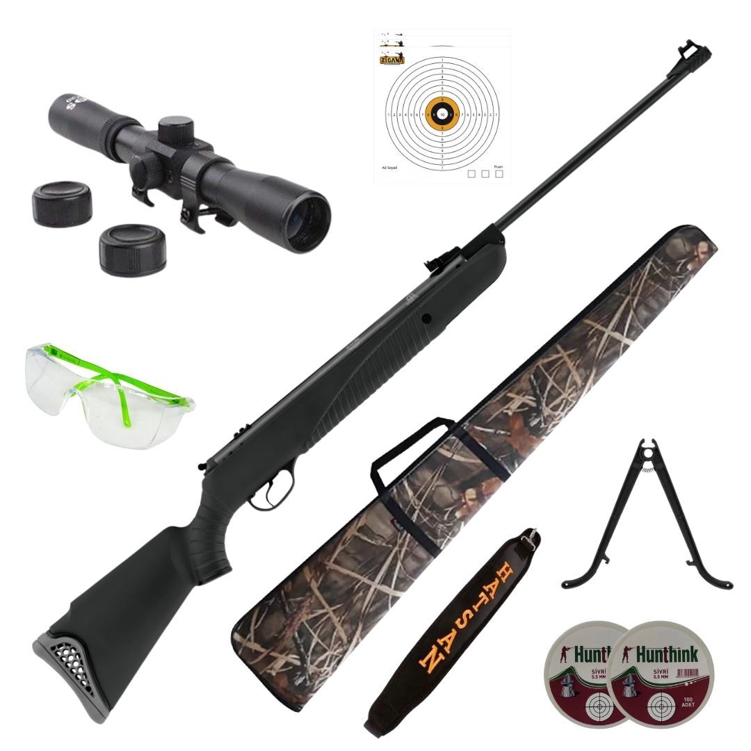Hatsan Mod 85 Snıper Vortex 5.5mm Havalı Tüfek (Kampanyalı Set)