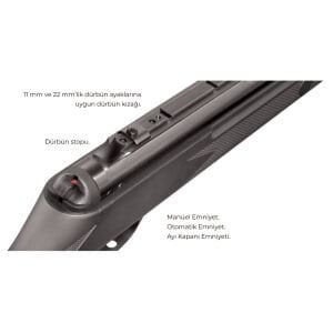 Hatsan Mod 125 Sniper Vortex 5.5mm Havalı Tüfek - Full Set