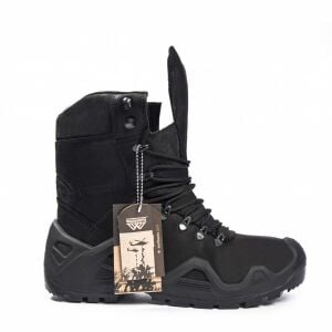 Warboots Siyah Nubuk Deri WATERPROOF