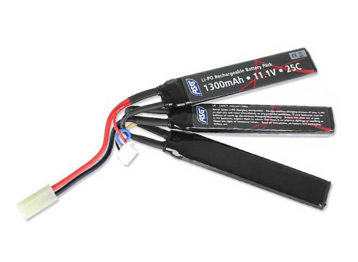 Asg Lipo Pil 11.1V 1300 Mah 14.43Wh 25C Gen2 - 17207