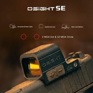 Osight SE 2 Moa & 32 Circle Red Dot