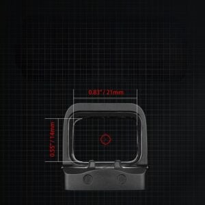 Osight SE 2 Moa & 32 Circle Red Dot