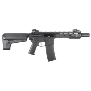 Delta Armory M4 AR15 M-LOK SilentOps 8'' Charlie Siyah Airsoft Tüfek SET DA-C10
