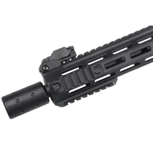Delta Armory M4 AR15 M-LOK SilentOps 8'' Charlie Siyah Airsoft Tüfek SET DA-C10