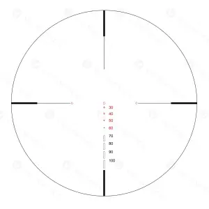 VictOptics SCB 2-5x24IR CROSSB Tüfek Dürbünü