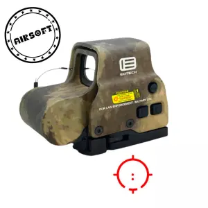 SOTAC 558 Red Green Dot Holo Sight Metal Scope 10 Levels Brightness Adjustment Holographic Sight Nişangah - Kamuflaj