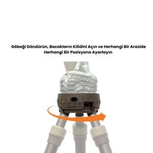 Primos Tripod, Gen3 Trigger Stick Kamuflaj 24-62 Inç (Büyük Boy)