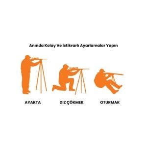 Primos Tripod, Gen3 Trigger Stick Kamuflaj 24-62 Inç (Büyük Boy)