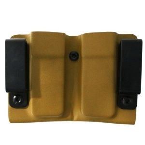 Kydex İkili Şarjör Kılıfı - Tan