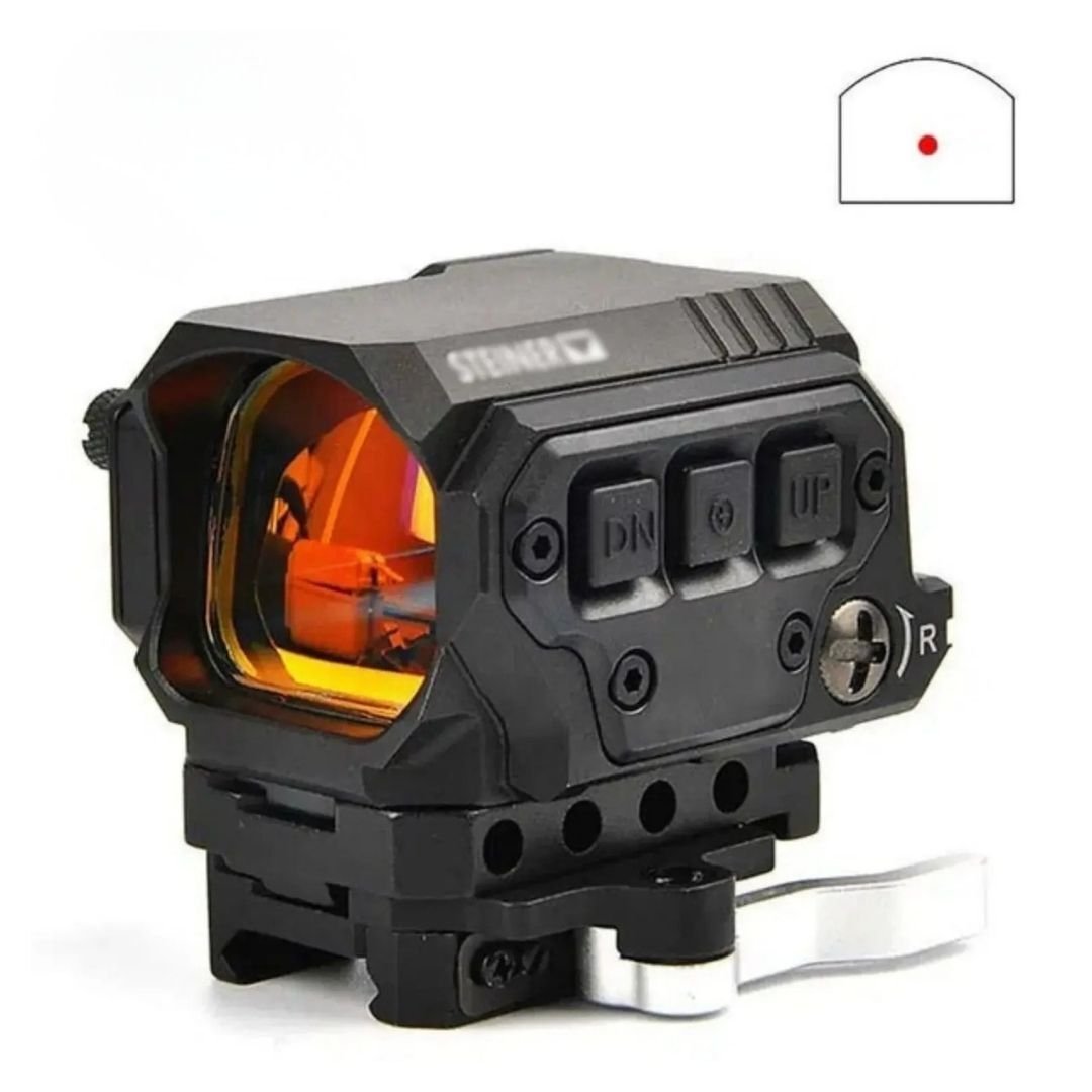 SOTAC R1X Reflex Red Dot Optical Sight w/ IR Function QR Mount - R1X-BK