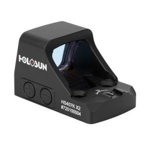 Holosun HS407K X2 Refleks Red Dot (6 MOA)