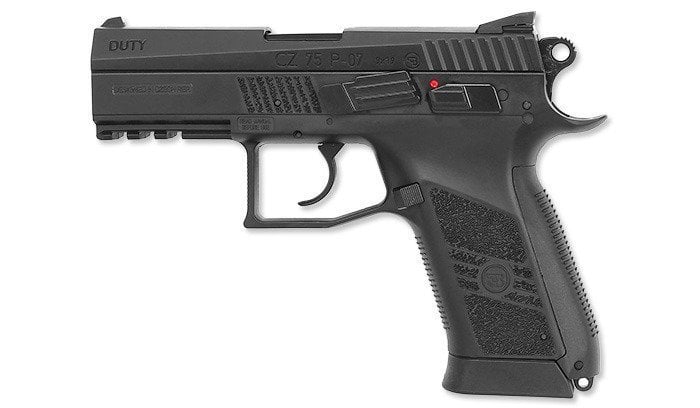 Asg Cz75 P07 Duty Co2 Gas Blowback Airsoft Tabanca - Siyah
