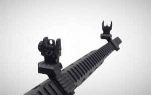 DLG TACTİCAL  Polimer Düşük Katlanır Açılı Gez & Arpacık Seti (45° Offset) DLG-184