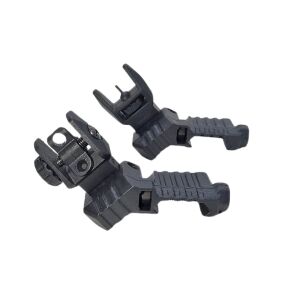 DLG Tactical  Polimer Düşük Katlanır Açılı Gez & Arpacık Seti (45° Offset) DLG-184