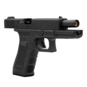 We Glock 17 Gen4 Siyah + Green Gas + 0.20gr BB + Taşıma Çantası + Atış Gözlüğü