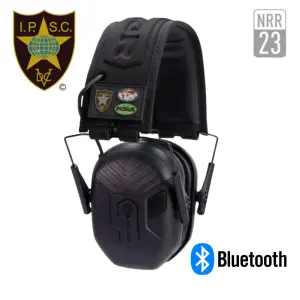 Opsmen Earmor M300T-IPSC EDITION Elektronik Atış Kulaklığı Kulak Koruması Siyah