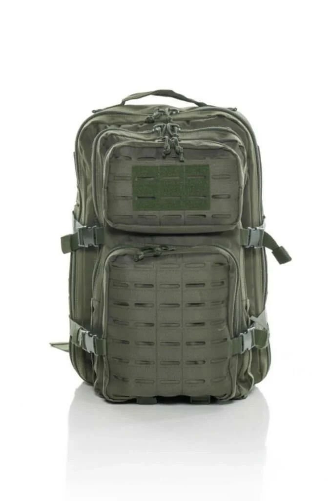 Single Sword Seyahat Dağcı Outdoor Lazer Kesim Çanta 50 Litre HAKİ