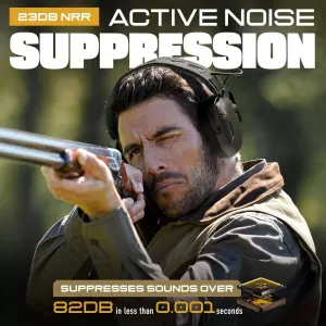 Opsmen Earmor M300T-IPSC Edition Elektronik Atış Kulaklığı - Yeşil