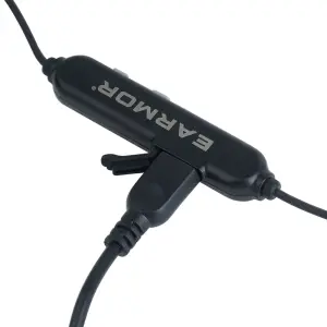 Opsmen Earmor M200T Boyun Askılı Kablosuz Bluetooth Atış Kulaklığı Kulak Koruma Siyah