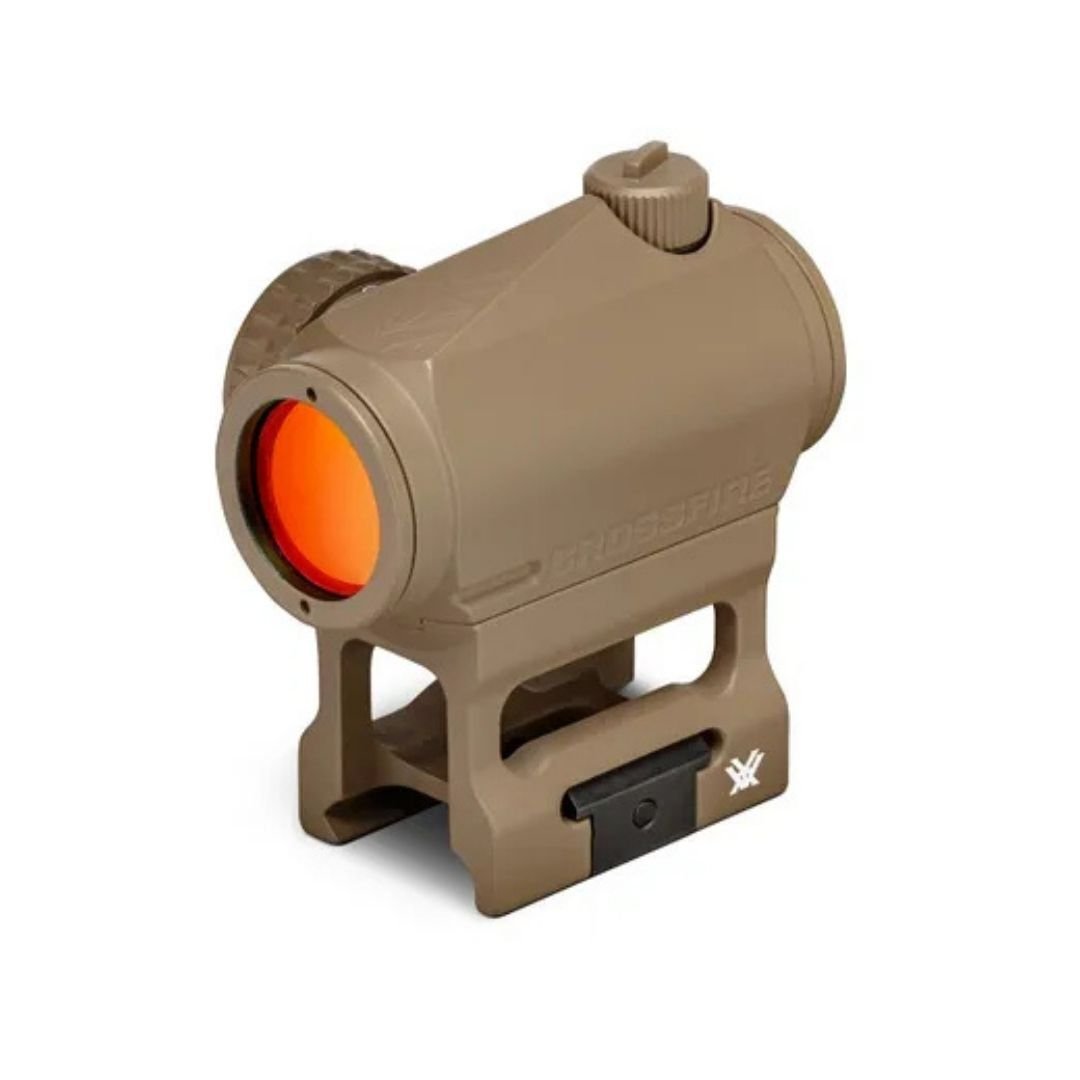 トイガン Crossfire Red Dot 2 MOA TAN Vortex Crossfire Red Dot Nişangah (2 MOA, Tan) | Vortex Red Dot