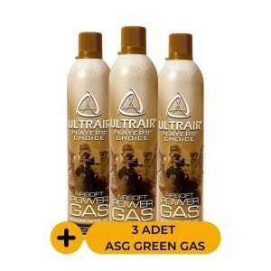 ASG Ultrair Airsoft Green Gas 3’lü Avantaj Set