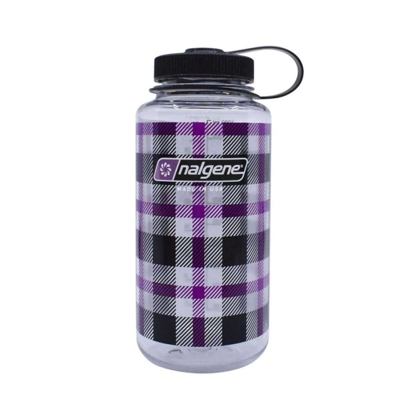 Nalgene 32oz WM Purple Plaid Tritan Suluk 2020.0132