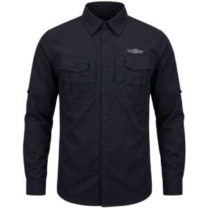 Gray Hill Erkek Outdoor Gömlek - Siyah