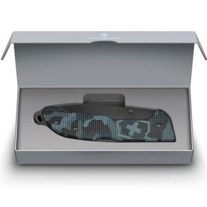 Victorinox 0.9425.DS222 Evoke BSH Alox Çakı, Mavi Kamuflaj