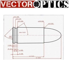 Vector optics 9mm Namlu içi Sıfırlama Lazeri SCBCR-11