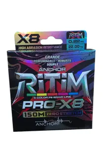 Anchor Ritim X8 PE Multicolor 150 mt İp Misina
