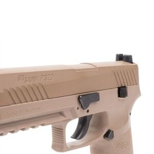 Sig Sauer P320 Tan + Co2 Gas + 1500 Adet Çelik Bilye + Taşıma Çantası + Atış Gözlüğü