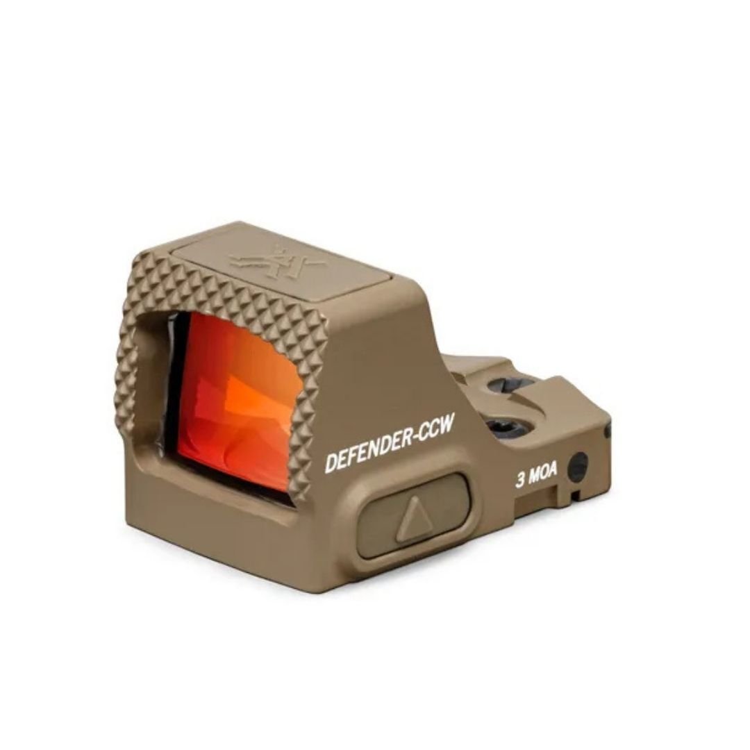 Vortex Defender-CCW Micro Red Dot (3 MOA, Tan)