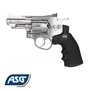 ASG Dan Wesson 2.5 İnc Revolver + Co2 Gas + 1500 Adet Çelik Bilye + Taşıma Çantası + Atış Gözlüğü