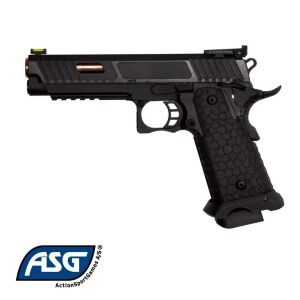 Asg Sti Combat Master Blowback + Co2 Gas + 1500 Adet Çelik Bilye + Taşıma Çantası + Atış Gözlüğü