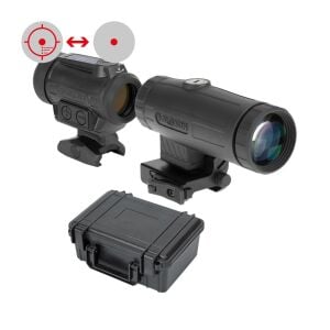 Holosun ARO EVO Solar Multi-Reticle Red Dot + HM3X Magnifier Combo Set