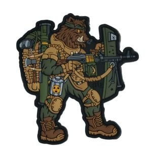 Tactical Boar Warrior Logolu Patch