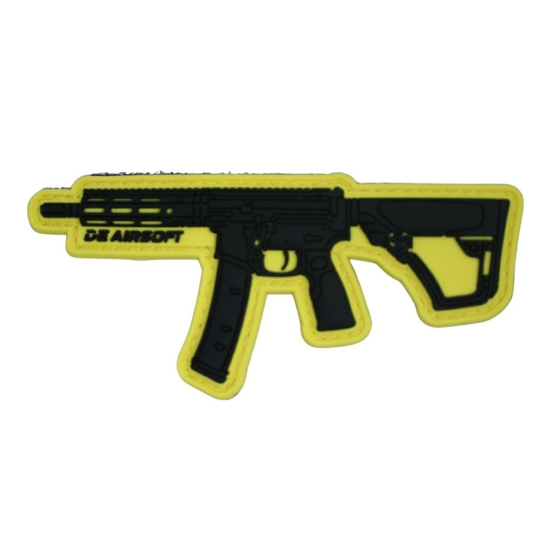 Yellow Airsoft Strike Logolu Patch