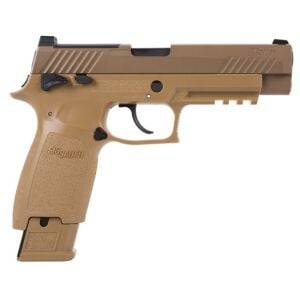 SIG SAUER M17 Desert Blowback + Co2 Gas + 1500 Adet Çelik Bilye + Taşıma Çantası + Atış Gözlüğü