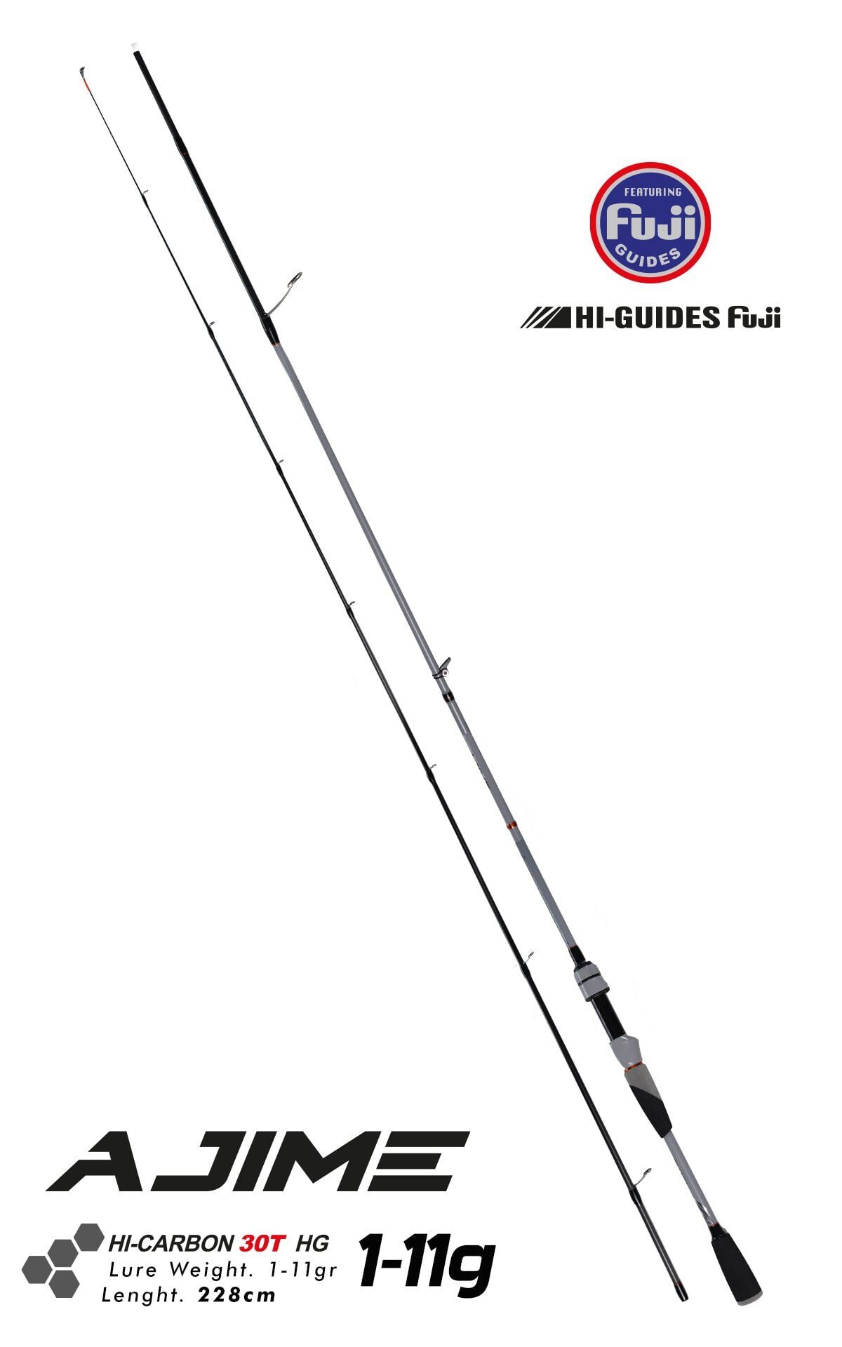 Fujin Ajime 228cm 1-11gr LRF Kamışı