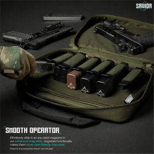 SAVIOR SPECIALIST Çift Kapasiteli Tabanca Çantası (K.Yeşil)