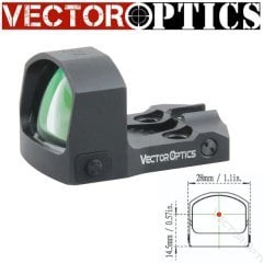 Vector Optics Frenzy-S 1x17x24 MIC RD 3MOA IP67 (MAG) Red Dot Nişangah